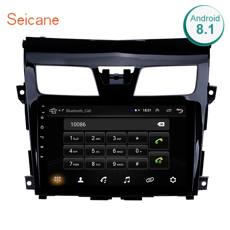 Seicane 9 дюймов Android 8 1 2Din автомобильное радио Wifi GPS мультимедийный плеер головное