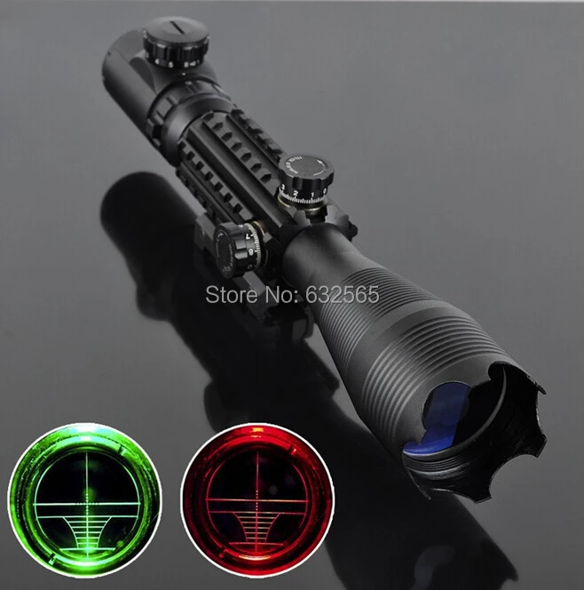 

KV1-122 Hunting 4-16x50EG Red Green Dot Reflex 20mm airsoft shotgun Sight red dot rifle scopes for Airsoft