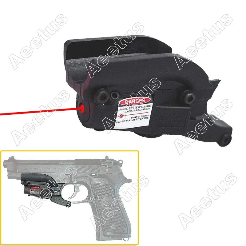 

Tactical Red Laser Sight Device For M92 With Lateral Grooves For Beretta Model 92 96 M9 VI04003