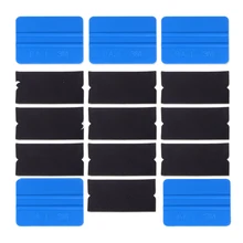 FOSHIO 5 pcs 3 m Rodo + 10 pcs Feltro Ferramentas Envoltório Carro Vinil Matiz Da Janela Raspador de Limpeza Do Carro ferramenta de Papel De Parede Adesivos Instalar