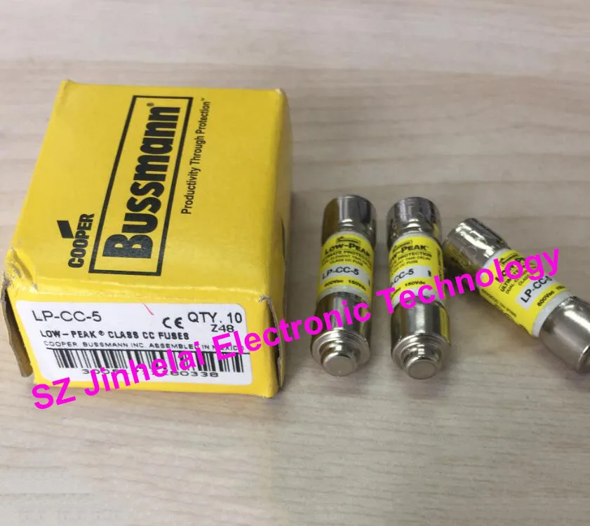 

New and original LP-CC-5 TIME-DELAY FUSES 5A 600V 10*38mm