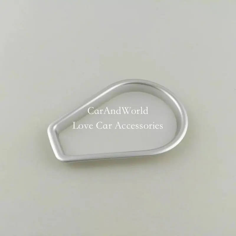 

For Toyota RAV4 RAV 4 2016 2017 Interior Cigarette Ashtray Decorative Frame Box Cover Trims ABS Chrome Car-styling Accessories