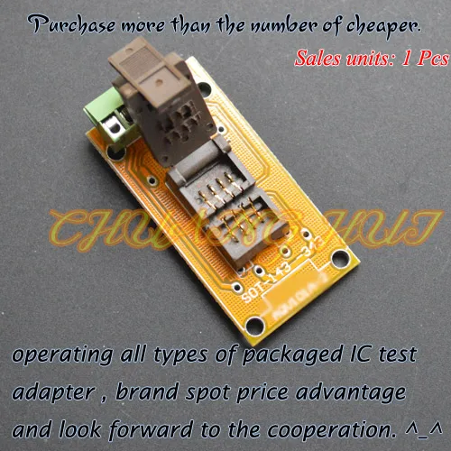

SOT143 socket SOT-143 test socket Aging test socket(pcb)