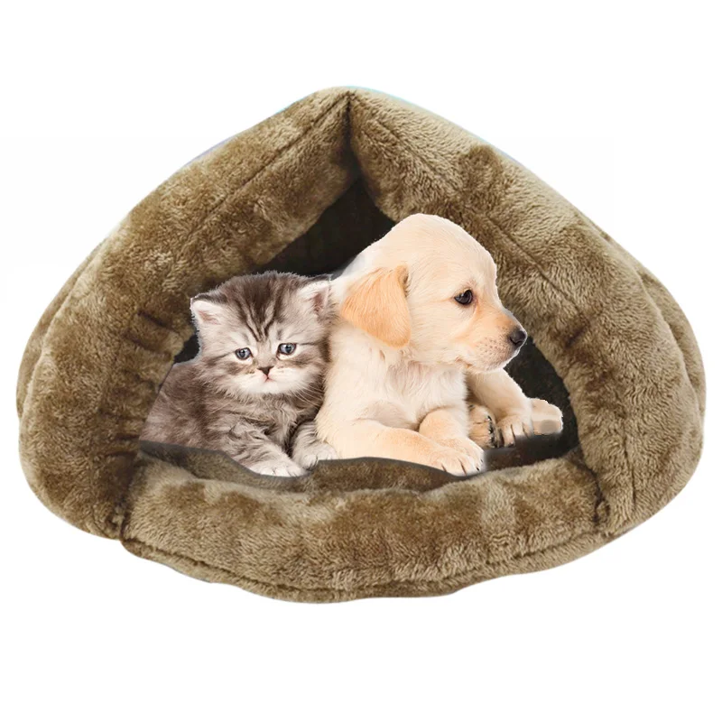 

Soft Dog Beds Warm Dog Kennel for Small Dogs House Winter Pet Beds Mat Cat Sleeping Bags Puppy Cat House 9C30