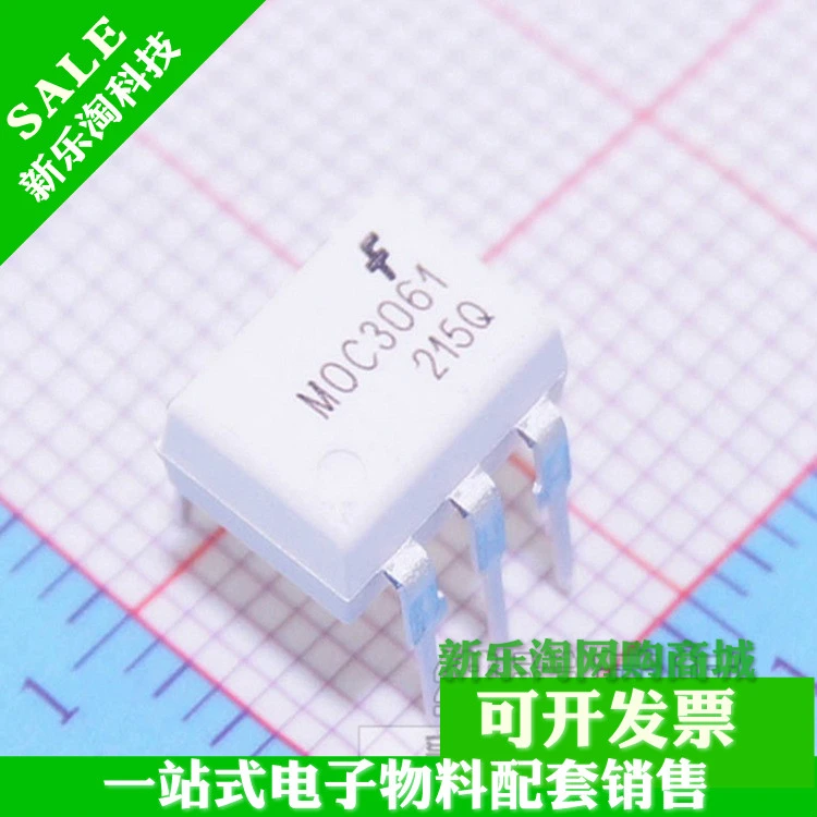 20Pcs MOC3061 DIP-6 zero-cross Optoisolator Triac Drive XW 20Pcs MOC3061 DIP-6 zero-cross Optoisolator Triac Drive XW