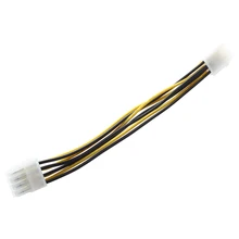 SODIAL(R) 6pin PCI to 8pin PCI-E кабель питания адаптер M-F