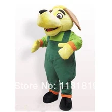 Талисман Желтая Собака Костюм талисмана Модный на заказ костюм анимэ косплей наборы маскот платье карнавальный костюм