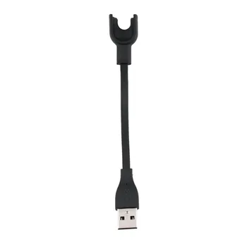 

USB Charger Cable 13cm For Xiaomi Band 2 Smart Bracelet Soft TPE Line Charging Cable Super Light Weight Cable