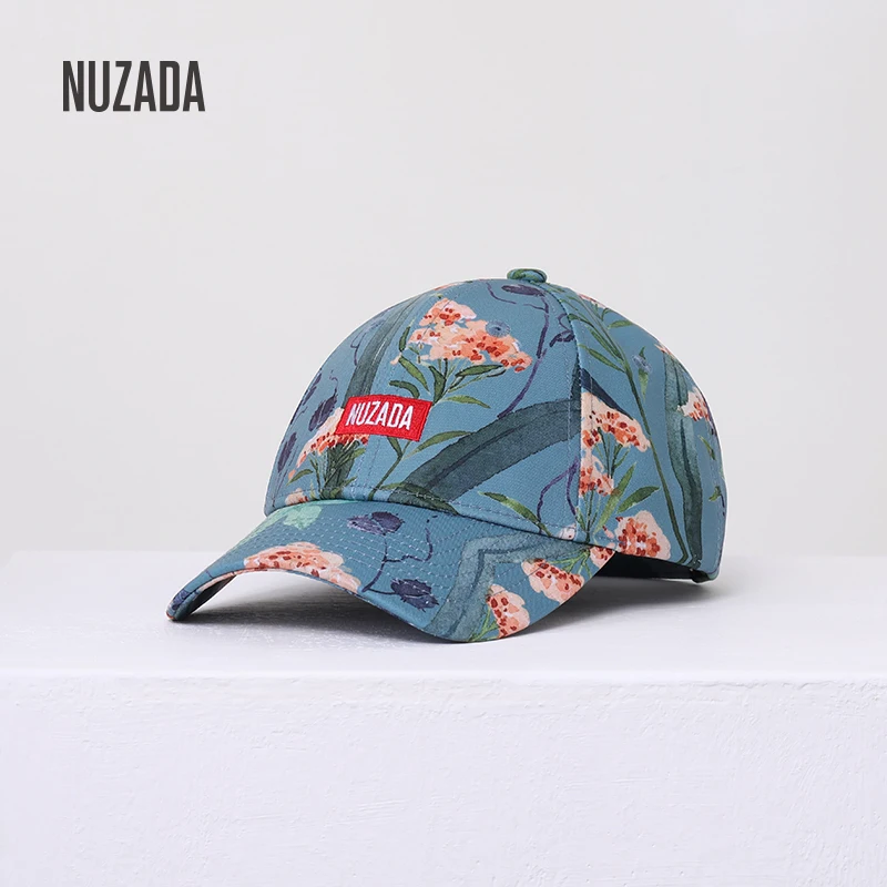 Бейсболка NUZADA с принтом Snapback для женщин и мужчин, пара нейтральных кепок, высокое качество, хлопок, полиэстер, смесь, шляпа, кость, Одуванчик, шапка s