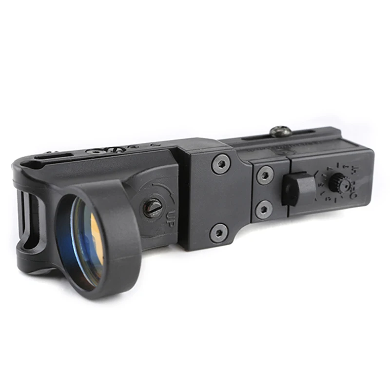 Тактический прицел с красной точкой EX 182 SeeMore Railway Reflex Sight C-MORE с красной и зеленой подсветкой для страйкбола