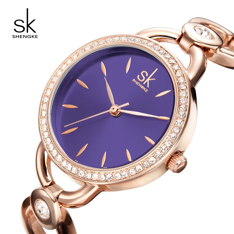 

Shengke Luxury Bracelet Watches Women Clock Lady Dress Watch Relogio Femininos 2019 Top Brand SK Female Quartz Wristwatch #K0042
