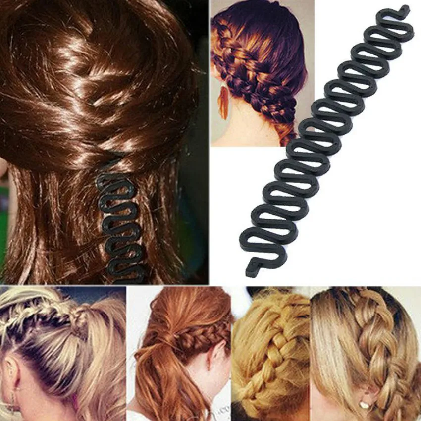 

French Braid Tools Fashion French Hair Braiding Tool Roller With Magic hair Twist Styling Bun Maker Headband