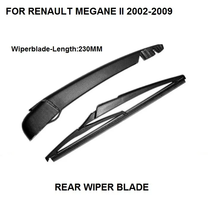 230 мм для Renault Scenic Grand II Megane 2 ST сзади лобового стекла стеклоочиститель ARM+ blade 2002-2009