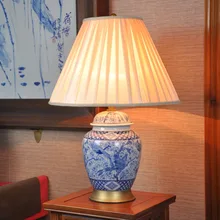 Книги по искусству китайский фарфор керамический светильник Настольный спальня гостиная Свадебные настольная лампа Цзиндэчжэнь бабочка ночники