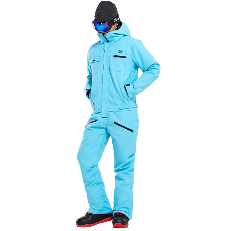 2019 جديد الشتاء الرجال بدلة تزلج قطعة واحدة الثلوج بذلة الجبلية التزلج للماء سميكة الدافئة على الجليد على الجليد السراويل 2019 جديد الشتاء الرجال بدلة تزلج قطعة واحدة الثلوج بذلة الجبلية التزلج للماء سميكة الدافئة على الجليد على الجليد السراويل
