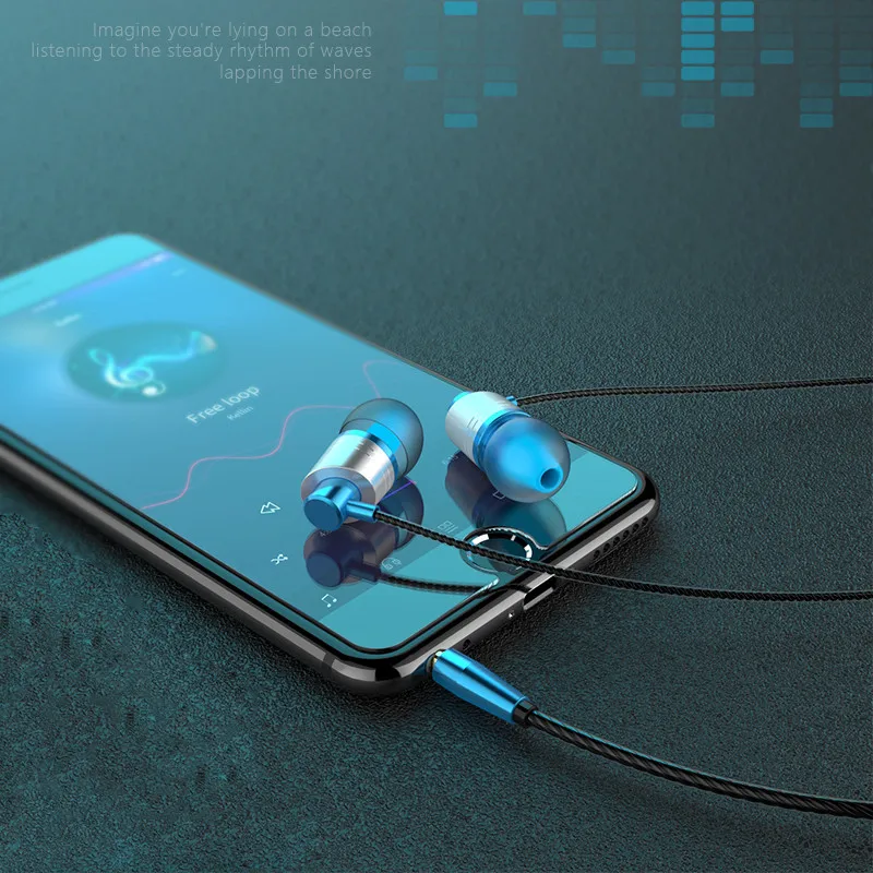 

Headphones,stereo music in-ear,comfortable 3.5 mm Fashion headset,Cut off the noise earbud,Motion headset,Sound quality is clear