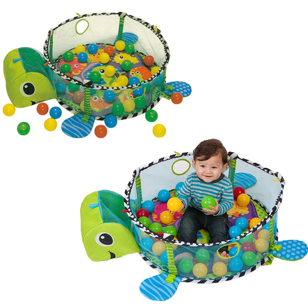  Baby Play Mat 0-1 Year Game Tapete Infantil Educational Crawling Mat Play Gym Cartoon Blanket Ball 