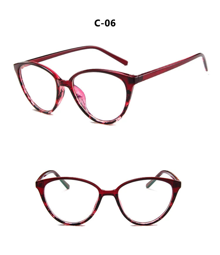 DIGUYAO оправа для очков в стиле кошачьи глаза прозрачные линзы женские Брендовые очки оптические оправы близорукость черные фиолетовые очки