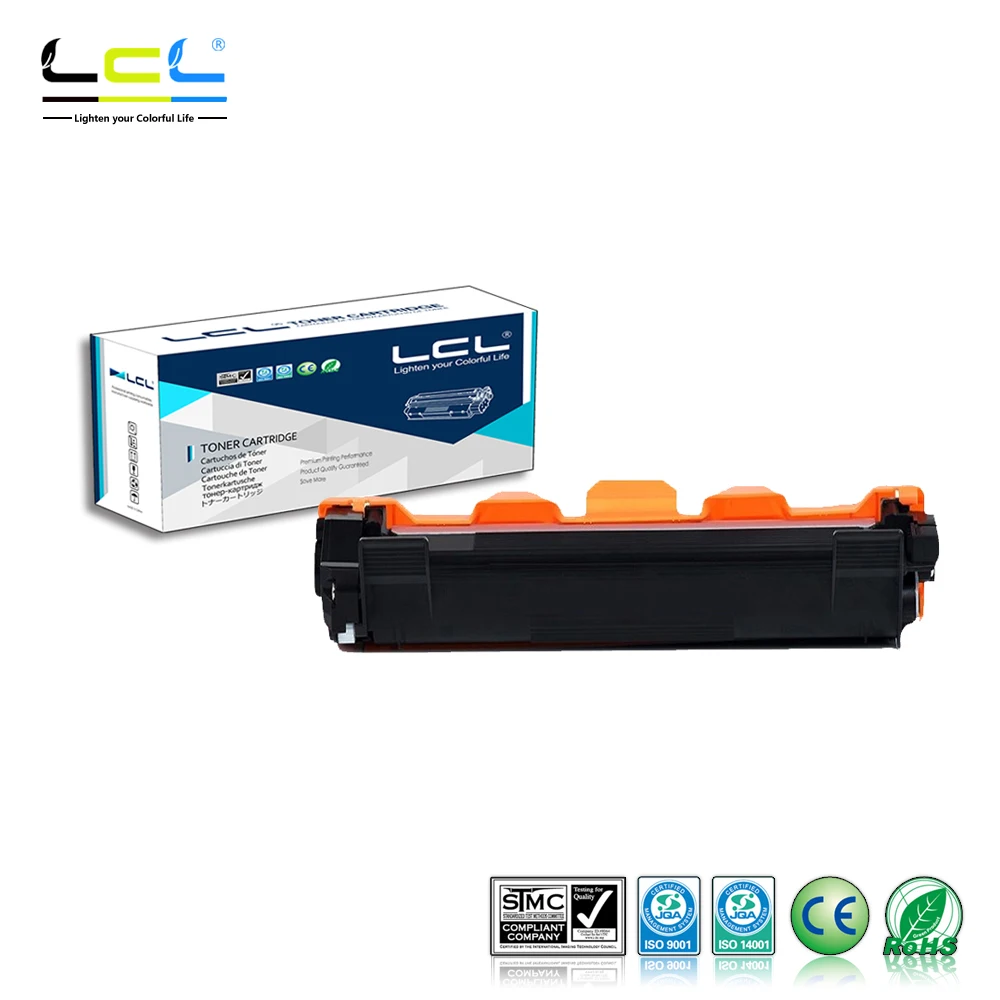 LCL TN1030 TN1050 TN1070 TN-1070 TN1075 (1-Pack Black) Toner Cartridge Compatible for Brother HL1110/1110R/1112/1112R/MFC1810