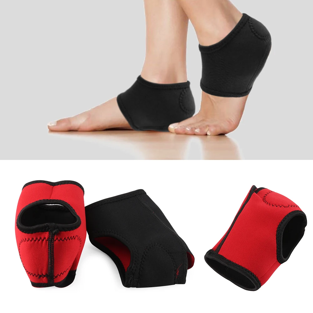 1 Pair Plantar Fasciitis Therapy Wrap Kit Massage Ball Arch Support Silicone Heel Sleeve Compression Yoga Relief Foot Protector