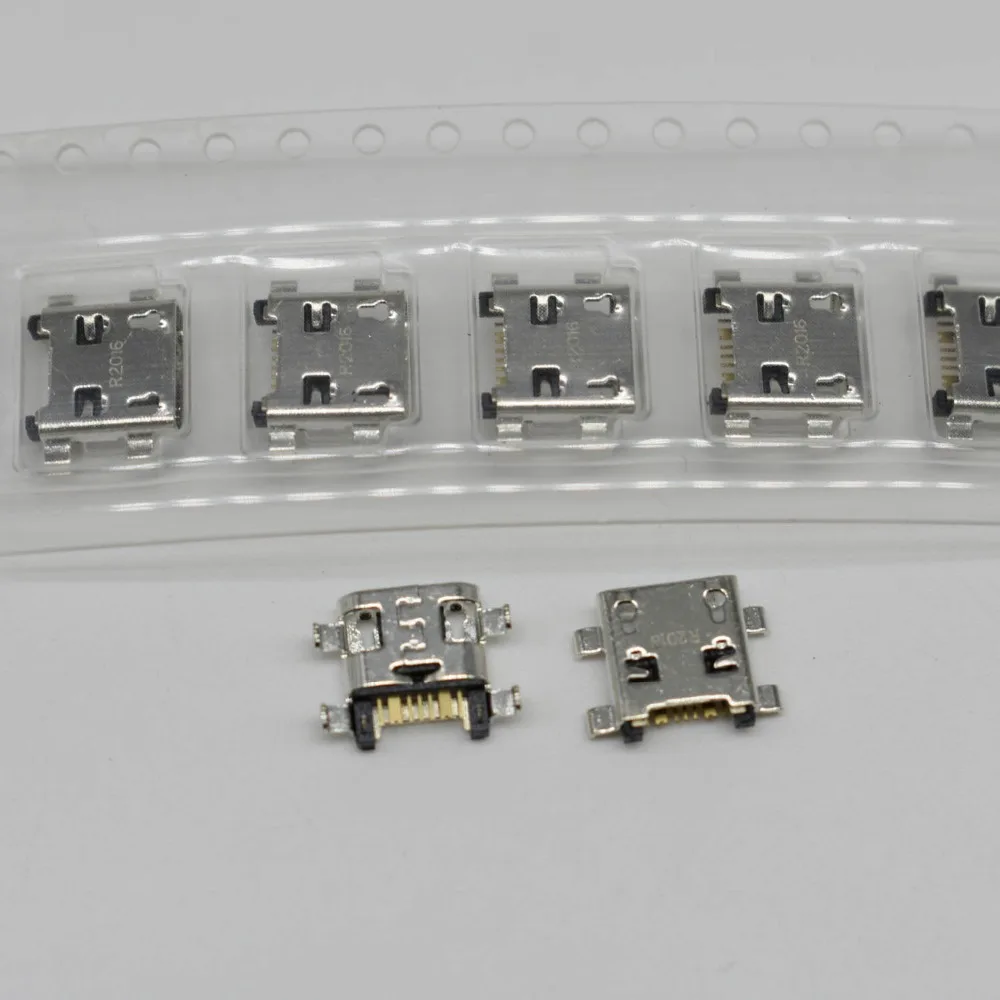 

50pcs/lot Micro USB Jack Charging Socket Connector Port For Samsung Galaxy S4 mini i9190 i9195 Replacement Part