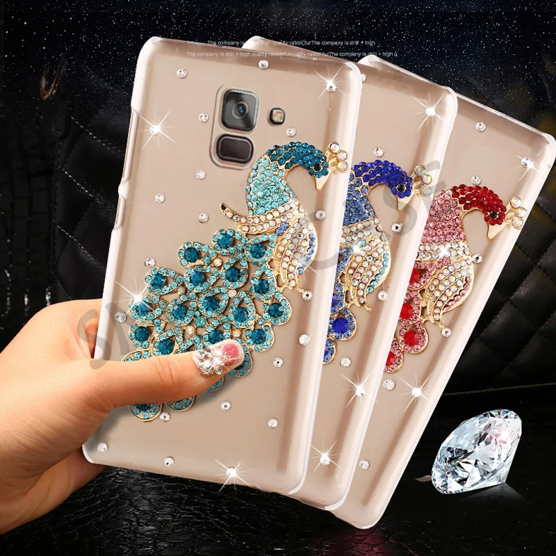 

Smile Case for Samsung galaxy J6 2018 J600 F SM-J600F 5.6 inch Clear plastic Rhinestone Case for Samsung galaxy J6 2018 Funda
