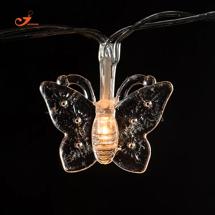 10 LED 3D Strip Lamp Butterfly Fairy Lights Battery Operated LED Light String Lights Outdoor