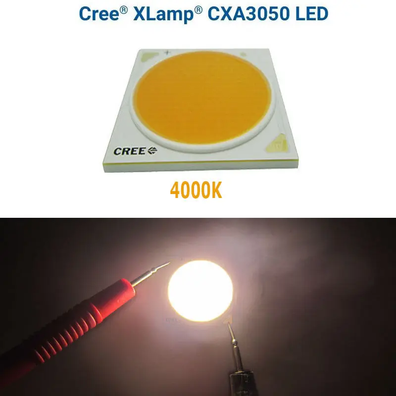 Светодиодный светильник Cree CXA3050 CXA 3050 керамический COB мощностью 100 Вт EasyWhite теплый