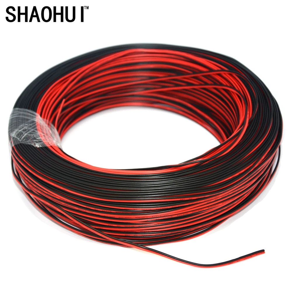 

10m/lot 2pin LED extension wire cable,thinned copper wire,cord 2 pin Wire for 3528 5050 led strip light AWG22 wire free shipping