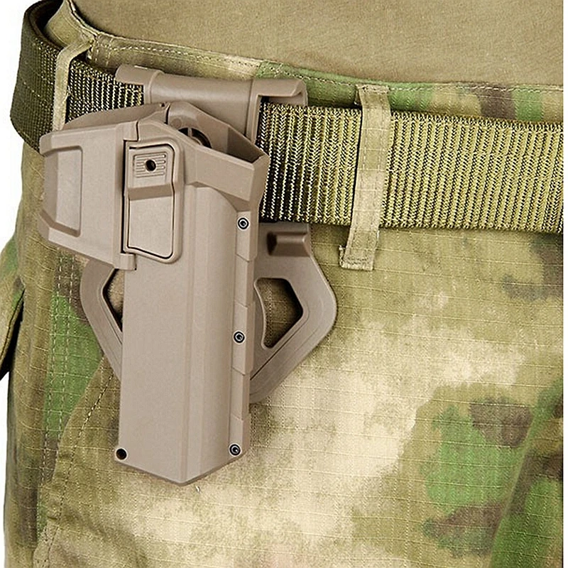 

New Arrivel Tactical Holster GL Airsoft Right Hand QD Belt Pistol Gun Holster for GL 17 19 Black Tan Army Green