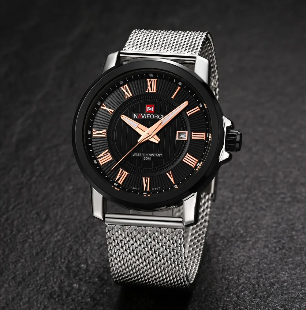 Relojes Hombre люксовый бренд из нержавеющей стали аналоговые Модные мужские кварцевые часы бизнес montre часы мужские часы Relogio