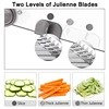 Mandoline Slicer Stainless Steel Vegetable Julienner Adjustable Safe Blades Grater Professional Multi-function Tomato Slicer ► Photo 3/6