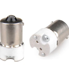 BA15S к MR16 светильник адаптер BA15S к Gu5.3 G4 G5 лампа держатель конвертер, CE Rohs, установка MR16 лампа в BA15S светильник разъем