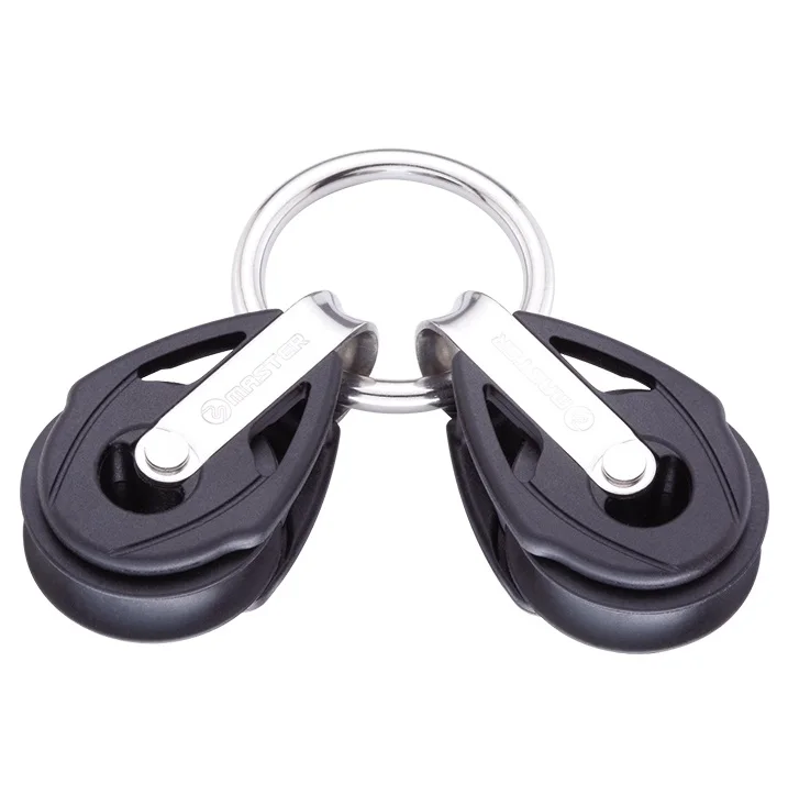 

Sailboat Dinghy 29mm 1 1/8 Inch Clew and Ring Block Windrider Block Small Boat Block Master BB-0225F