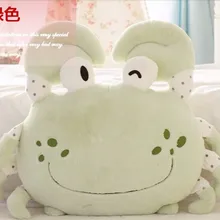 Прекрасный зеленый краб плюшевая игрушка по мотивам мультфильма Краб кукла подушка подарок на день рождения около 50 см