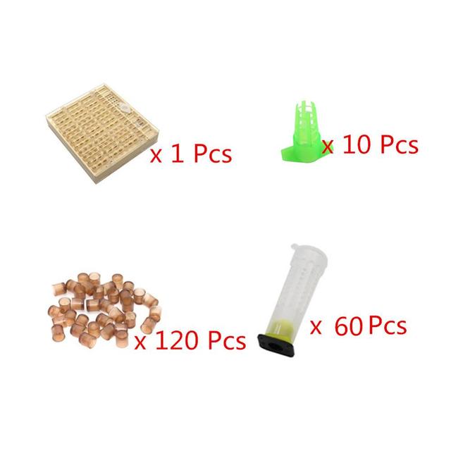 Queen Rearing kit Bee queen cage Cell Cup Box kit Beekeeping Protective net cover Bee Tool Apiculture Supplies 1 Set