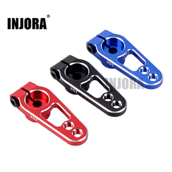 

INJORA 1PCS Aluminum Alloy 25T 31mm Steering Servo Arm Horn Black/Red/Blue Color for RC Car Crawler Parts