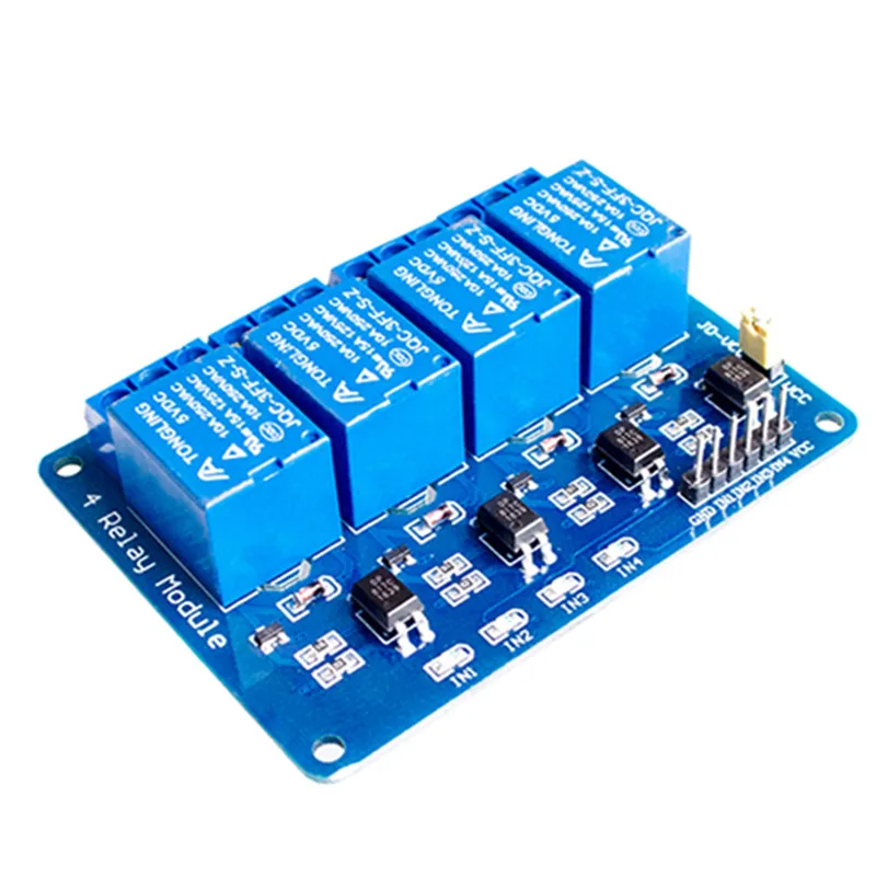 4 channel relay module Microcontroller development board relay
