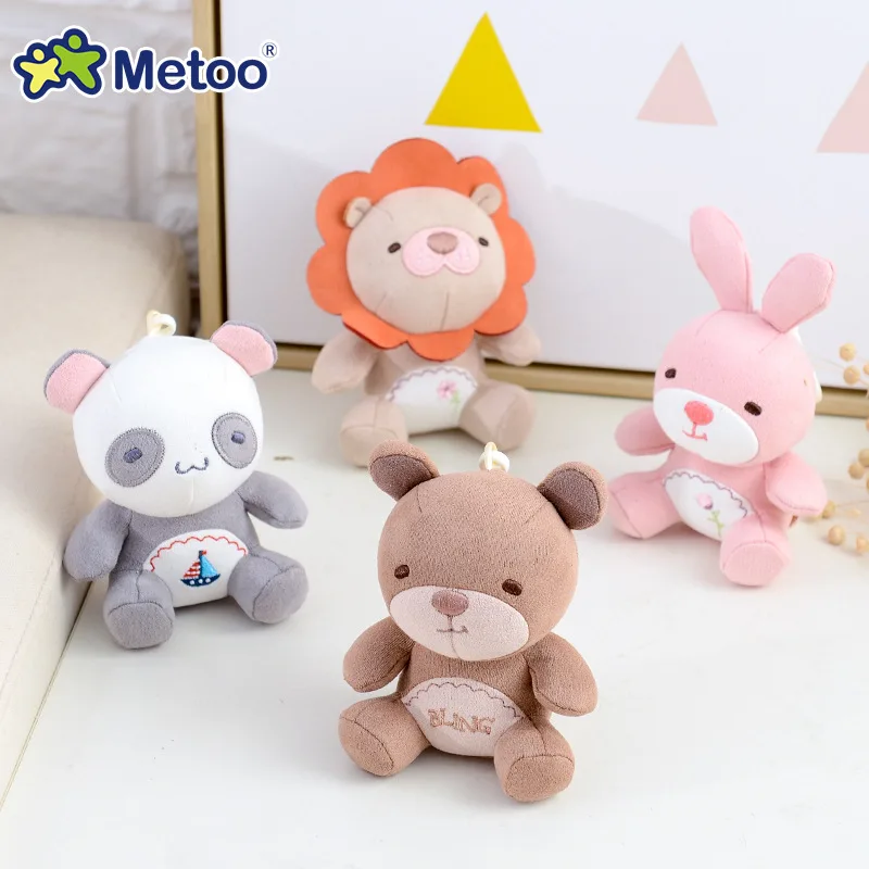 Stuffed Rabbit Toys Metoo Doll Kids Mini Angela Keychain Sleeping Toys For Girls Newborn Baby Birthday Christmas Gift