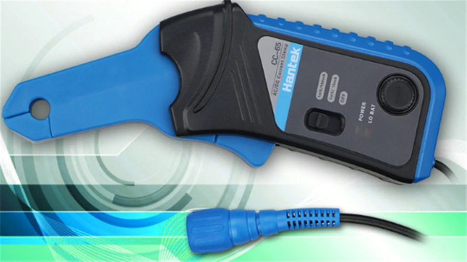 

Hantek CC-65 AC/DC Current Clamp meter Multimeter with BNC Connector 20kHz Bandwidth 1mV/10mA 65A Factory direct sales