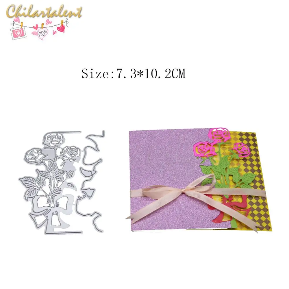 

2019 Flower Border Metal Cutting Dies Stencils for Making Scrapbook Greeting Card Embossing Template DIY Craft New Arrivage