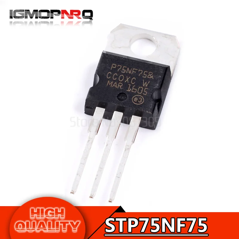 

10PCS FQP30N06 FQP50N06 STP55NF06 STP65NF06 STP75NF75 LM317T IRF3205 Transistor TO-220 TO220 30N06 50N06 55NF06 65NF06 75NF75