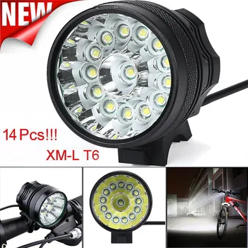 

34000 Lm 14 T6 LED lamp beads 3 Modes Bicycle Lamp Bike Light Headlight Cycling Torch Outdoor Sport Mountain Bicycle Light