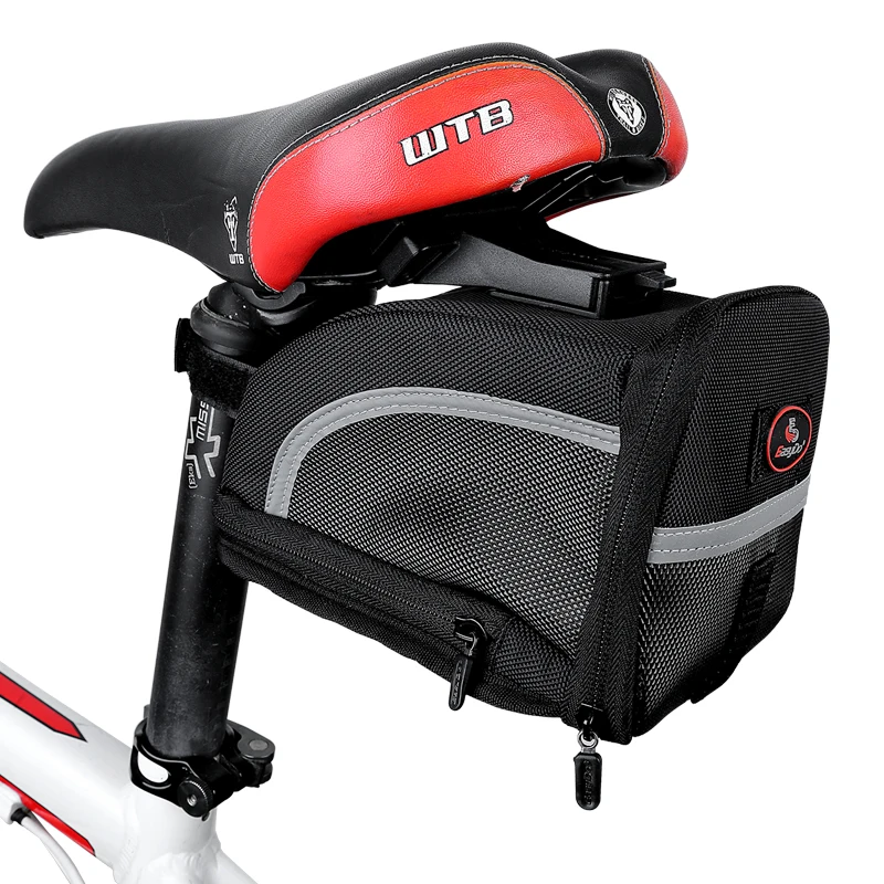 DEROACE Bicycle Bike Rear Top Tube Bag Waterproof MTB Mountain/Road