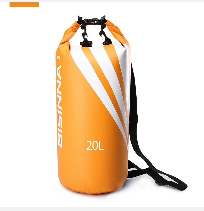 BSWolf 5L/10L/20L/30L/40L водонепроницаемый мешок сухой мешок открытый плаванье рафтинг катание на лодках Рыбалка Водонепроницаемость