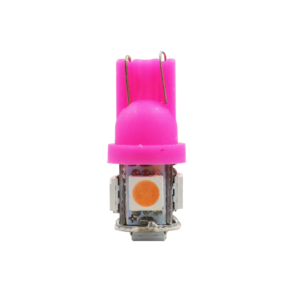 YSY 200 шт T10 синий красный белый интерьер светодиодные 5SMD 5050 авто Led194 168 W5W