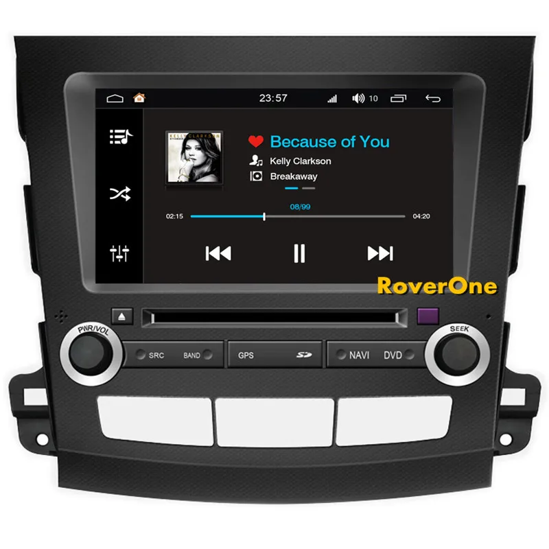 Clearance RoverOne Android 8.0 Octa Core Car Radio DVD GPS For Mitsubishi Outlander XL EX 2007-2011 Touchscreen Multimedia Player HeadUnit 9