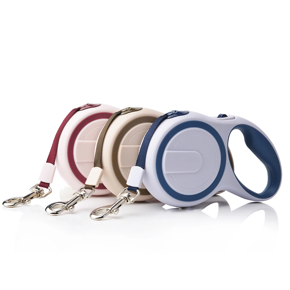 

Best Sale 3M 5M Length ABS Material Pet Leash Lead Medium and Small Dog Puppy Retractable Leash