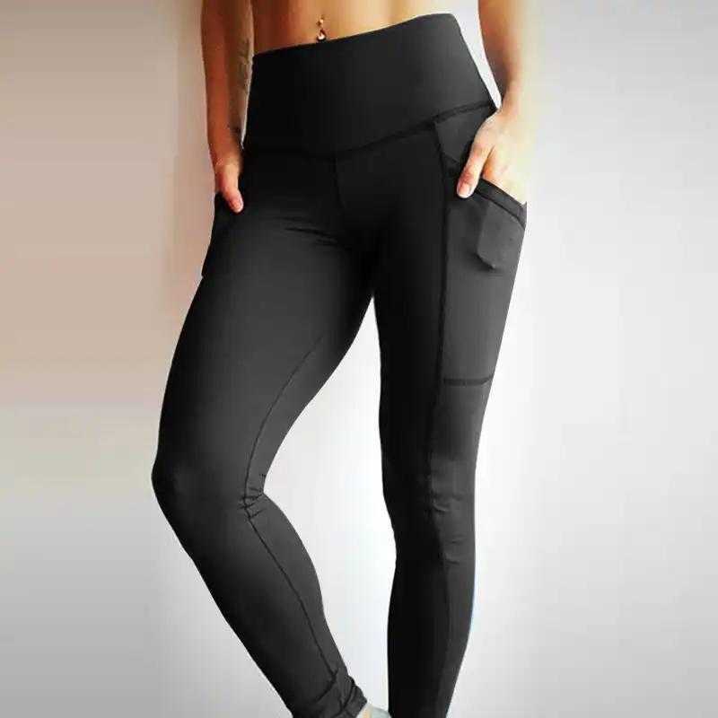 female leggings with pockets