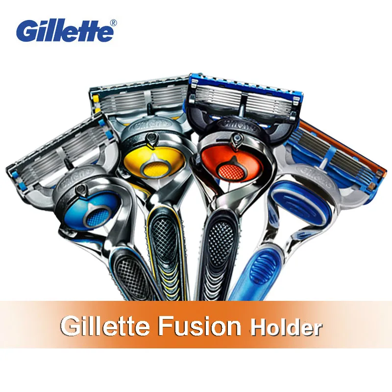 

Genuine Men Shaver Razor Blade Fusion Gillette Razor Blades for Men ProGlide ProShield Razor Blade and Depilation Marks